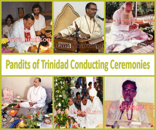 Pandits of Trinidad Conducting Ceremonies